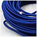 Cavo Elettrico Tondo Rivestito In Tessuto Colorato Blu 50 Metri 2x0,75 Rotondo Per Lampadari, Lampade, Abat Jour, Design. Made In Italy! - Foto miniatura 2