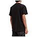 Graphic Set-in Neck Black T-shirt Uomo Taglia L - Foto miniatura 3