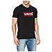 Graphic Set-in Neck Black T-shirt Uomo Taglia L - Foto miniatura 10