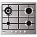 Piano Cottura CHW6BR4WX a Gas 4 Fuochi Gas Colore Inox - Foto miniatura 1