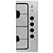 Piano Cottura EGL62821OX Combi 3 Fuochi Gas 1 Piastra Elettrica da 58 cm Colore Acciaio Inox - Foto miniatura 2