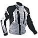Giacca Cordura Moto Tessuto Impermeabile Sport Touring Sfoderabile Grigio Xxl - Foto miniatura 4