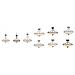Quoizel Qz / griffin / sfman - Lampadario Da Soffitto, In Nichel, 53,3 X 53,3 X 35,6 Cm - Foto miniatura 3