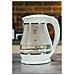 Bollitore Ad 1274 Standard, Plastica, Vetro, Bianco / trasparente, 2200 W, Base Girevole A 360°, 1,7 L - Foto miniatura 5