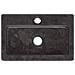 Lavello a Parete Nero 38x24x6,5 cm in Marmo - Foto miniatura 6