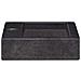 Lavello a Parete Nero 38x24x6,5 cm in Marmo - Foto miniatura 7
