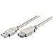 USB Verl AA 500 HiSpeed 2.0 5m, USB A, USB A, Maschio / femmina, 2x AWG 24 2x AWG 28 - Foto miniatura 1