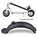 Parafango Posteriore Per Scooter Elettrico Xiaomi M365 Grigio Scuro - Foto miniatura 9