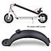 Parafango Posteriore Per Scooter Elettrico Xiaomi M365 Grigio Scuro - Foto miniatura 3