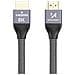 Cavo Hdmi 2.1 8k 60 Hz 48 Gbps / 4k 120 Hz / 2k 144 Hz 2 M Argento (whdmi-20) - Foto miniatura 1