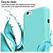 Catena Di Telefoni Cellulari Compatibile Con Apple Iphone 6 / 6s In Liquid Turchese - Coperchio Di Protezione In Silicone Con Cordino Regolabile In Lunghezza - Foto miniatura 3