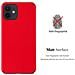 Custodia Compatibile Con Apple Iphone 12 / Iphone 12 Pro (6,1 Zoll) In Rosso Metallo - Hard Case Coperchio Protettivo In Look Metallico Contro I Graffi E Gli Urti - Foto miniatura 3