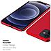 Custodia Compatibile Con Apple Iphone 12 / Iphone 12 Pro (6,1 Zoll) In Rosso Metallo - Hard Case Coperchio Protettivo In Look Metallico Contro I Graffi E Gli Urti - Foto miniatura 6