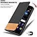 Custodia Compatibile Con Huawei P10 In Nero Marrone - Coperchio Protettiva Con Chiusura Magnetica, Funzione Stand E Tasca Per Le Carte - Foto miniatura 6