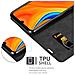 Custodia Compatibile Con Huawei Y6s In Nero Di Notte - Coperchio Protettiva Con Chiusura Magnetica, Funzione Stand E Tasca Per Le Carte - Foto miniatura 4