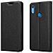 Custodia Compatibile Con Huawei Y6s In Nero Di Notte - Coperchio Protettiva Con Chiusura Magnetica, Funzione Stand E Tasca Per Le Carte - Foto miniatura 8