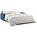 Megan Divano Letto Matrimoniale In Microfibra Smacchiabile T11 Blu - Foto miniatura 9