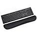 Poggia Polsi Morbido Ergonomico Da Tastiera Per Pc Mac 460x85x25 Mm Black - Foto miniatura 1
