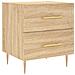 Comodino Rovere Sonoma 40x35x47,5 Cm In Legno Multistrato - Foto miniatura 2