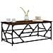 Tavolino Salotto Rovere Marrone 100x50x40cm Legno Multistrato - Foto miniatura 3