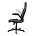 Sedia Gaming GXT 703 Riye in Tessuto / Pelle / Poliuretano Peso Max 140 Kg Colore Nero - Foto miniatura 4