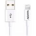 Amfipl-1m-cwh Cavo Lightning Bianco (lightning & Sync Cable White - For Ipod Iphone Ipad - Amfipl-1m-cwh 1 M Light - Foto miniatura 2