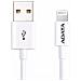Amfipl-1m-cwh Cavo Lightning Bianco (lightning & Sync Cable White - For Ipod Iphone Ipad - Amfipl-1m-cwh 1 M Light - Foto miniatura 1