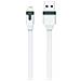 Cavo Lightning Verso Usb-a 2.0 Tab Carica E Sincronizzazione 2.4a 2m, Bianco - Foto miniatura 1