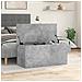 Contenitore Grigio Cemento 100x42x46 Cm In Legno Multistrato - Foto miniatura 3