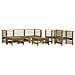 Set Salotto Da Giardino 7 Pz In Legno Impregnato Di Pino - Foto miniatura 1