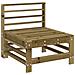 Set Salotto Da Giardino 7 Pz In Legno Impregnato Di Pino - Foto miniatura 2