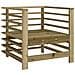 Set Salotto Da Giardino 7 Pz In Legno Impregnato Di Pino - Foto miniatura 3