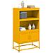 Credenza Giallo Senape 68,5x38,5x123,5 cm in Acciaio - Foto miniatura 9