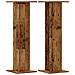 Supporti Altoparlanti 2 Pz Legno 30x30x95 Cm Legno Multistrato - Foto miniatura 2