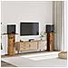 Supporti Altoparlanti 2 Pz Legno 30x30x95 Cm Legno Multistrato - Foto miniatura 1