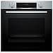 Forno Elettrico da Incasso Serie 4 HQA514ES3 Capacità 71 L Multifunzione Ventilato Cottura a Vapore Potenza 3400 W Colore Nero, Acciaio inox - Foto miniatura 1