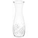 Brocca Intagliata Rombo Senza Manico 1000ml 10x10x28 Cm. Colore Trasparente - Foto miniatura 1