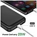 Batteria Magsafe 15w 10000mah Usb-c 20w, Nero - Foto miniatura 4