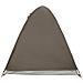 Tenda da Campeggio a Cupola per 2 Persone Marrone Impermeabile - Foto miniatura 8