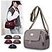 Elegante Borsa A Tracolla In Nylon 2025 Per Donna Grey - Foto miniatura 1