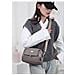 Elegante Borsa A Tracolla In Nylon 2025 Per Donna Grey - Foto miniatura 3