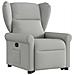 Poltrona Alzapersona Reclinabile Grigio Nuvola in Tessuto - Foto miniatura 3