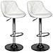 Set Di 2 Sgabelli Da Bar Bianchi Jasper - Foto miniatura 1