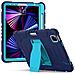 Custodia Per Ipad Pro 12.9” Con Supporto E Alloggiamento Per Stilo Blu - Foto miniatura 4