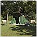 Tenda da campeggio Verde 282 x 225 x 154 cm Poliestere - Foto miniatura 2