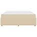 Struttura letto con materasso Crema 200 x 200 cm Tessuto - Foto miniatura 8