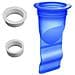 Sigillo Di Scarico A Pavimento In Silicone Blu, Antiodore - Confezione Da 4, Sigillo Anti-insetti Per Cucina E Bagno - Foto miniatura 1