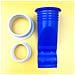 Sigillo Di Scarico A Pavimento In Silicone Blu, Antiodore - Confezione Da 4, Sigillo Anti-insetti Per Cucina E Bagno - Foto miniatura 2