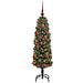 Albero di Natale artificiale con 150 LED Verde 150 cm - Foto miniatura 3
