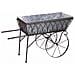 Carrello Espositivo In Metallo Nero 93,35x39,37x53,98h Cm - Foto miniatura 1